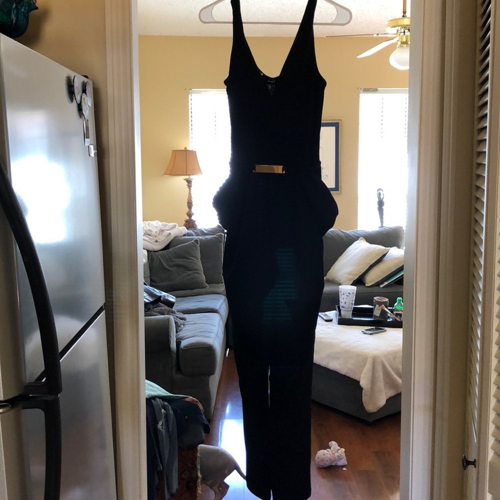 Black jumpsuit